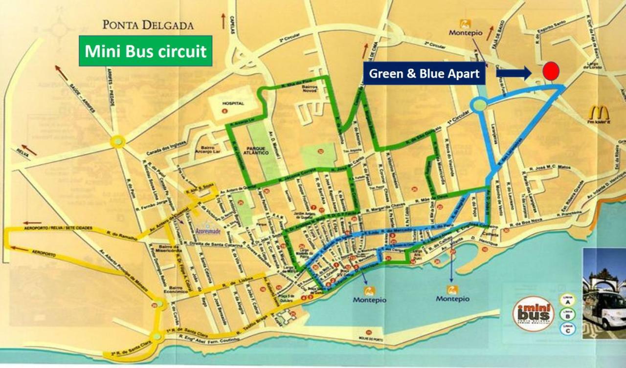 Green & Blue 3 Bedrooms Ponta Delgada Exterior foto